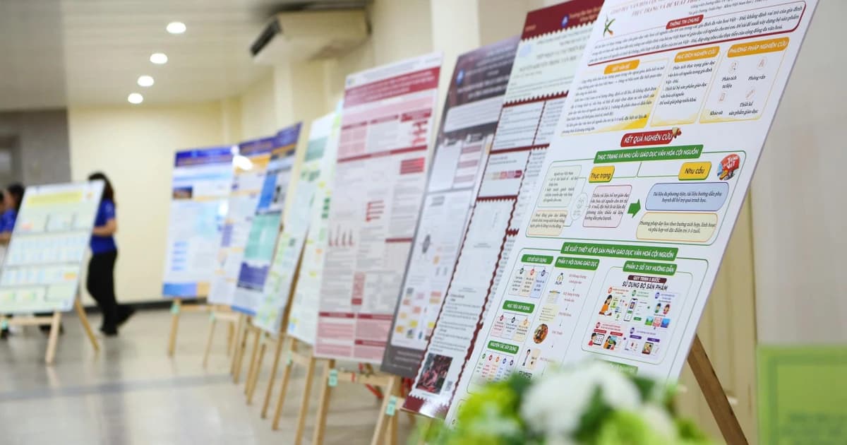 Hơn 1000 đề tài tham gia Giải thưởng khoa học và công nghệ sinh viên sư phạm