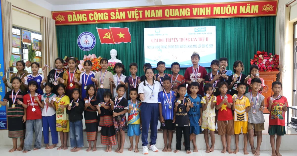 Tăng cường phòng tránh đuối nước cho học sinh vùng cao Quảng Trị