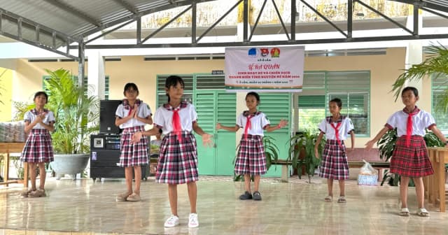 Xã miền núi An Giang ra quân Chiến dịch Thanh niên tình nguyện hè năm 2026