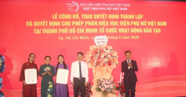 Học viện Phụ nữ Việt Nam chính thức có Phân hiệu tại TPHCM