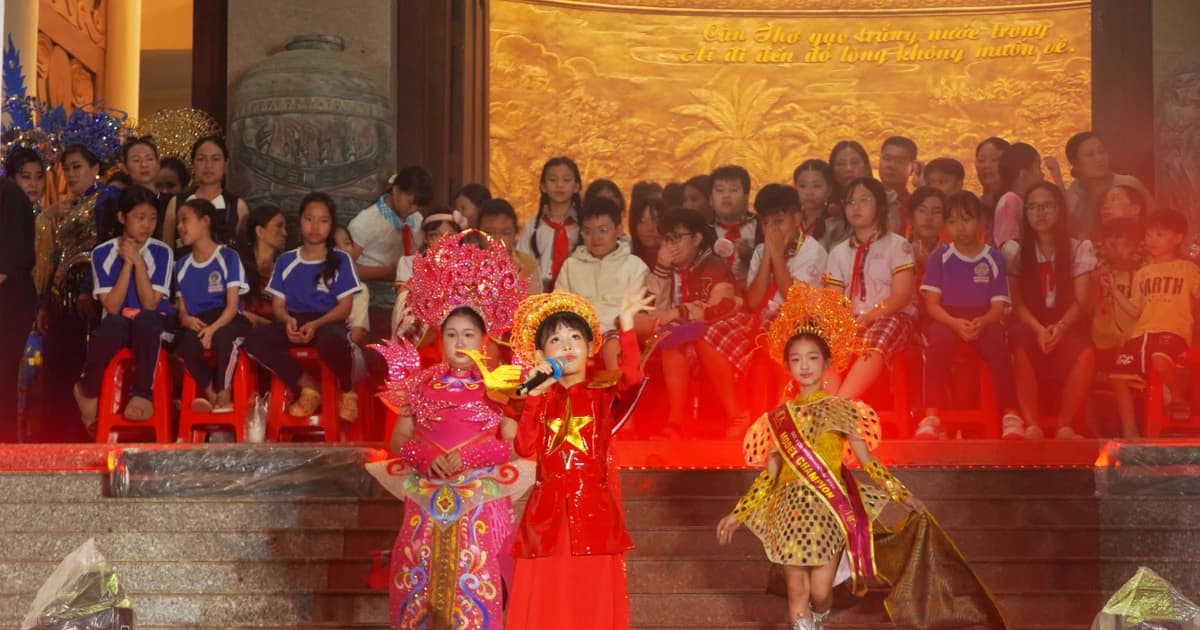 Để di sản chạm đến trái tim thiếu nhi Cần Thơ