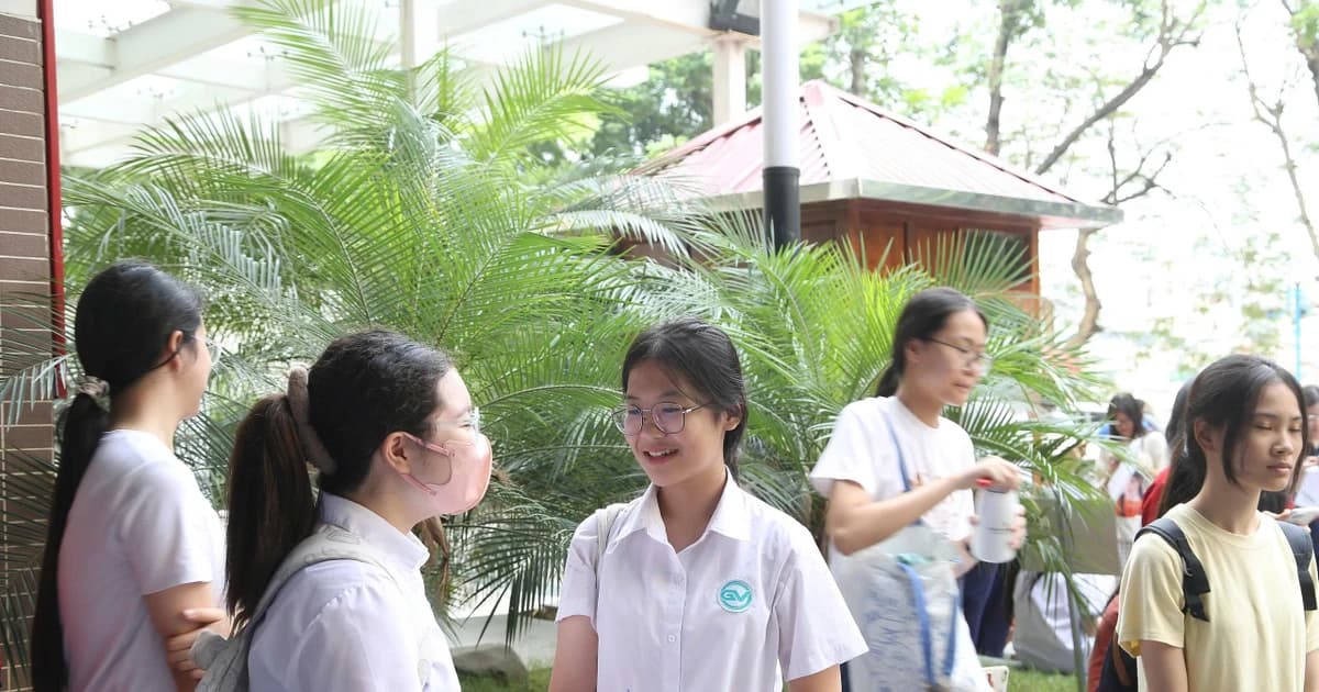 Phổ điểm môn Toán thi vào lớp 10 Hà Nội dự kiến tập trung từ 6,5-7,5
