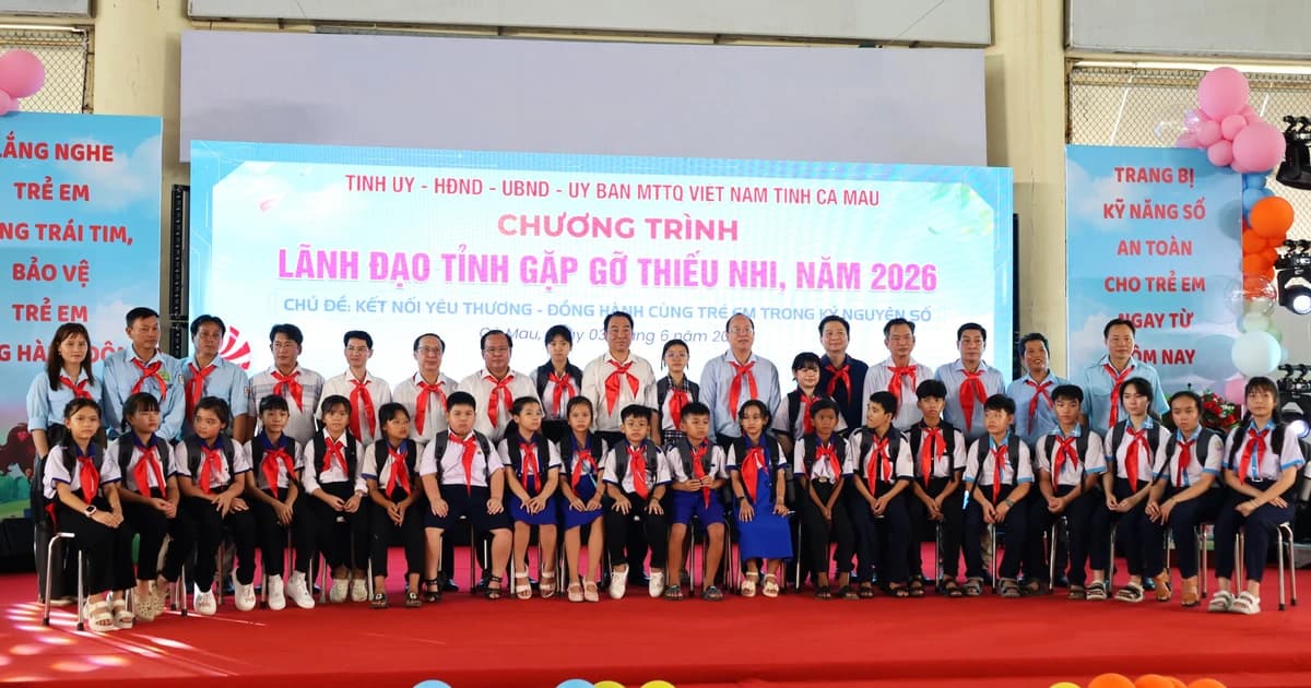 Thiếu nhi Cà Mau kiến nghị tăng sân chơi, bảo vệ trẻ em trên không gian mạng