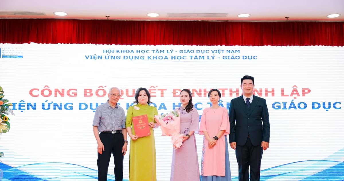 Viện Ứng dụng Khoa học Tâm lý - Giáo dục thành lập chi nhánh tại Hà Nội