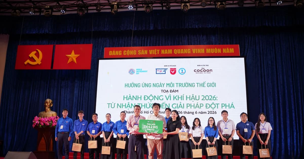 Hành động vì khí hậu từ giảng đường đến cộng đồng