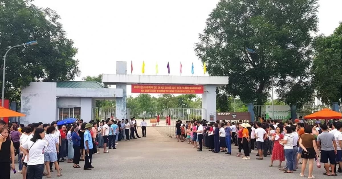 28 trường THCS tại Phú Thọ tổ chức tham gia đánh giá năng lực vào lớp 6