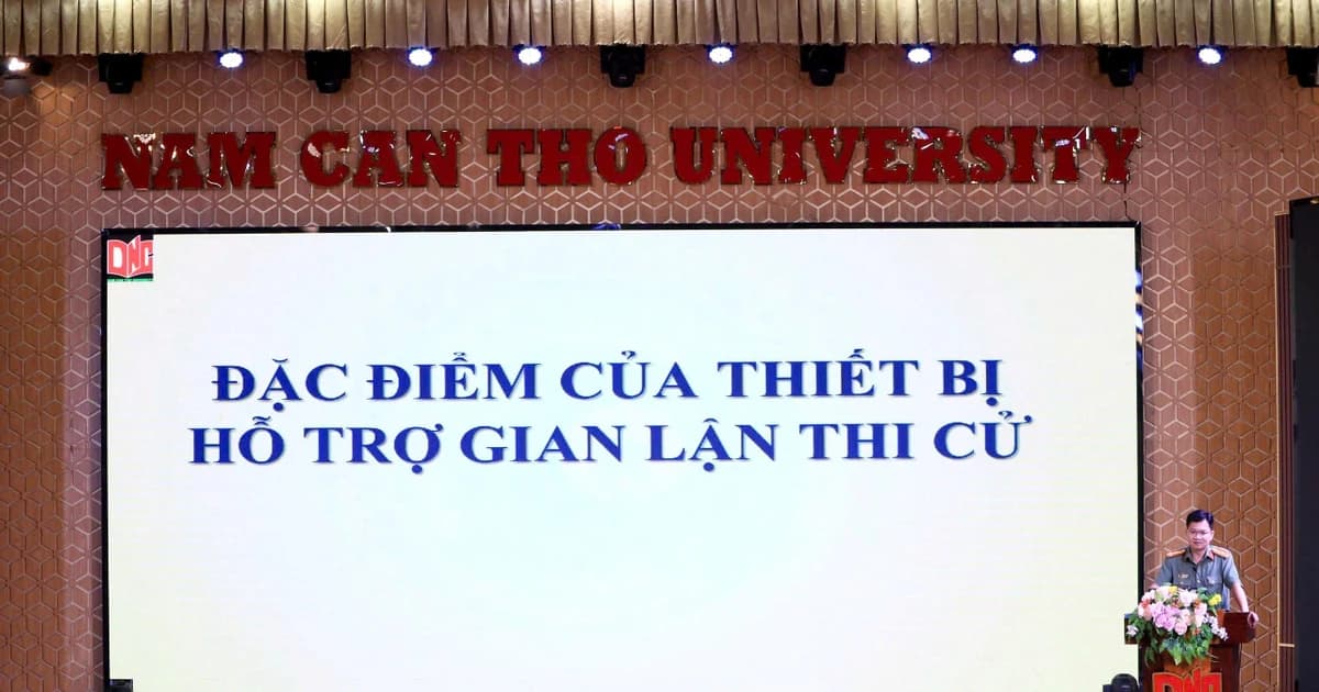 Cần Thơ tập trung tập huấn nghiệp vụ Kỳ thi tốt nghiệp THPT