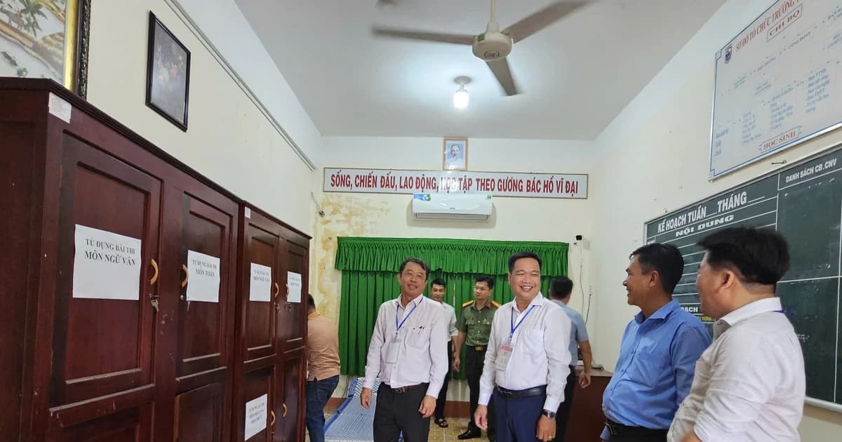 Ban Chỉ đạo thi Cần Thơ lưu ý cán bộ làm công tác thi thực hiện nghiêm quy chế