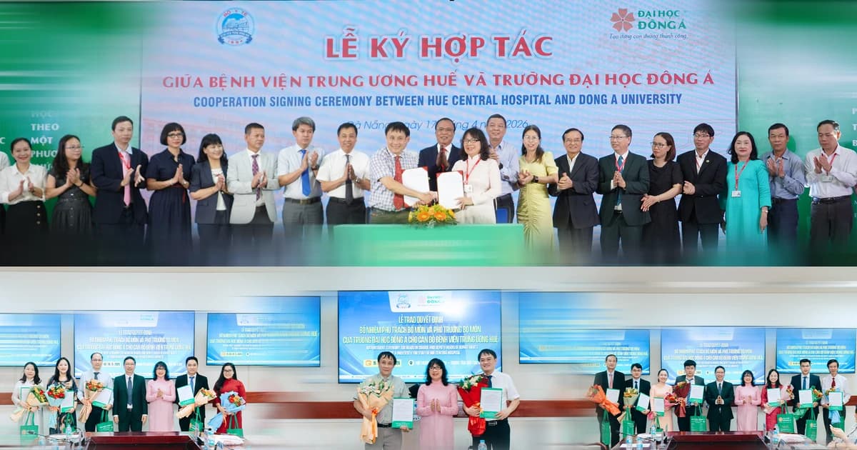 Trường ĐH Đông Á nâng chất khối ngành sức khỏe từ mô hình Viện - Trường
