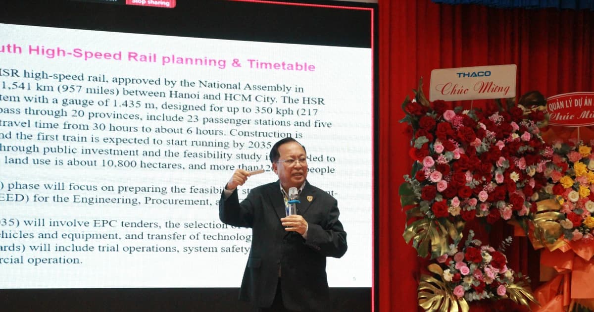 Đặt trọng tâm đào tạo nhân lực để phát triển đường sắt hiện đại