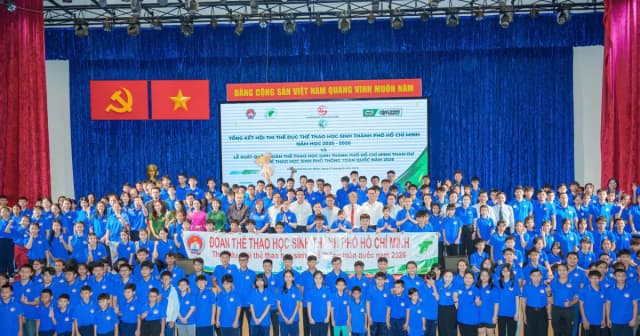 TPHCM xuất quân đoàn thể thao tham dự Giải Thể thao học sinh phổ thông toàn quốc