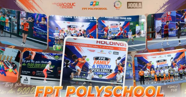 Giải FPS Family & Youth Pickleball khép lại bằng những con số ấn tượng