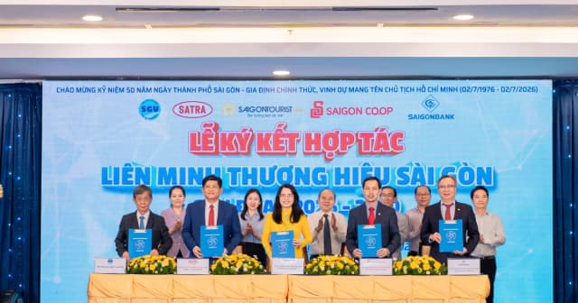 Trường Đại học Sài Gòn tham gia Liên minh thương hiệu Sài Gòn