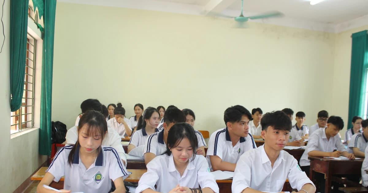 Đề xuất tăng 166 chỉ tiêu lớp 10 cho các trường THPT phía nam Hà Tĩnh