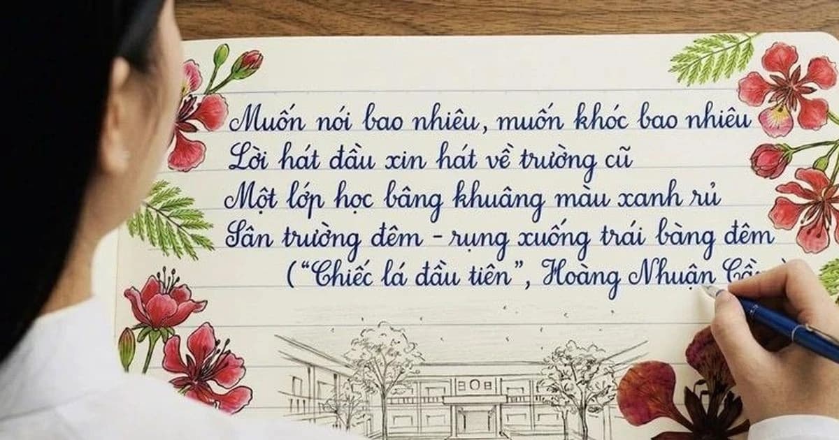 Đến với bài thơ hay: Người cầm bút