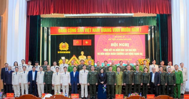 Đào tạo đại học, sau đại học – Mốc son trong 80 năm phát triển của Học viện An ninh Nhân dân