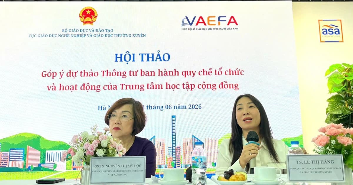 Đổi mới trung tâm học tập cộng đồng đáp ứng yêu cầu trong thời đại mới