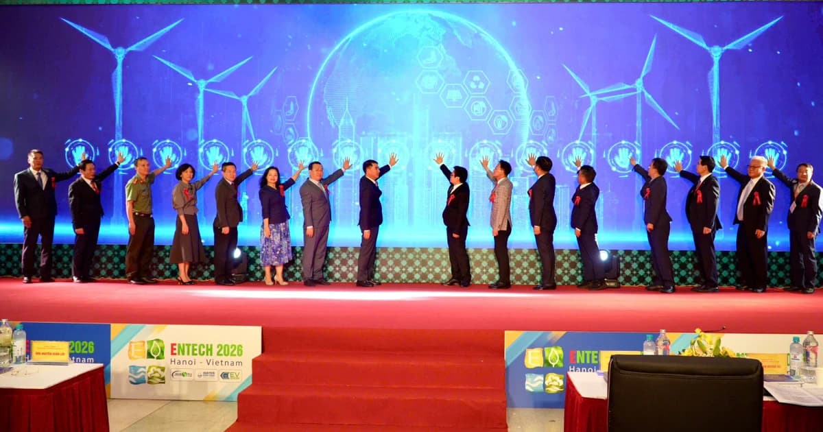 Phổ biến công nghệ, giải pháp tiết kiệm năng lượng tại ENTECH HANOI 2026