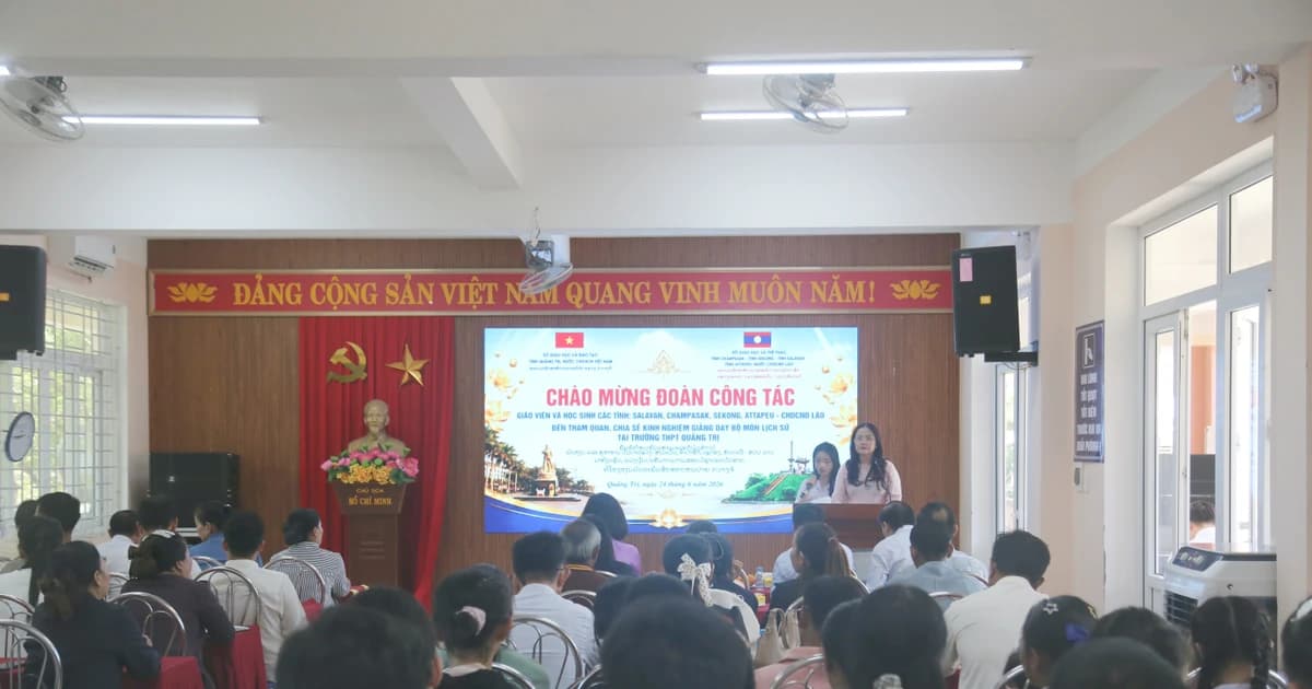 Từ những bài học lịch sử, vun đắp tình hữu nghị Việt - Lào cho thế hệ trẻ
