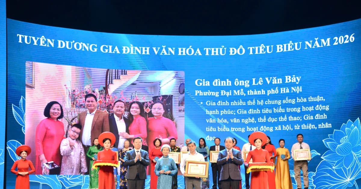 Lan tỏa giá trị gia đình văn hóa, góp phần xây dựng Thủ đô hạnh phúc