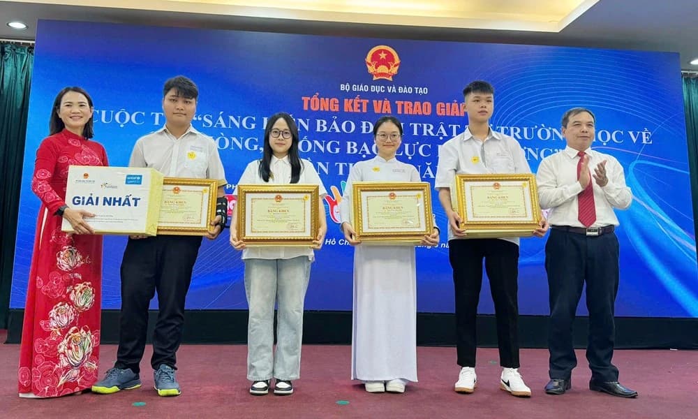 Bắc Ninh dẫn đầu toàn quốc cuộc thi sáng kiến phòng chống bạo lực học đường