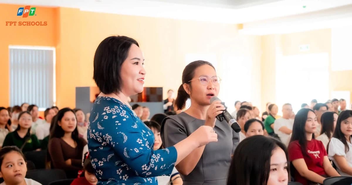 Sẻ chia cùng phụ huynh ‘khởi đầu hạnh phúc cho hành trình lớn khôn’
