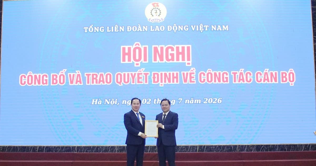 PGS.TS Lê Mạnh Hùng được bổ nhiệm Hiệu trưởng Trường ĐH Công đoàn