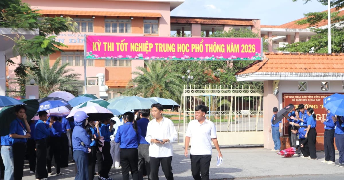 Tốp 10 trường có điểm trung bình thi tốt nghiệp THPT cao nhất Đồng Tháp