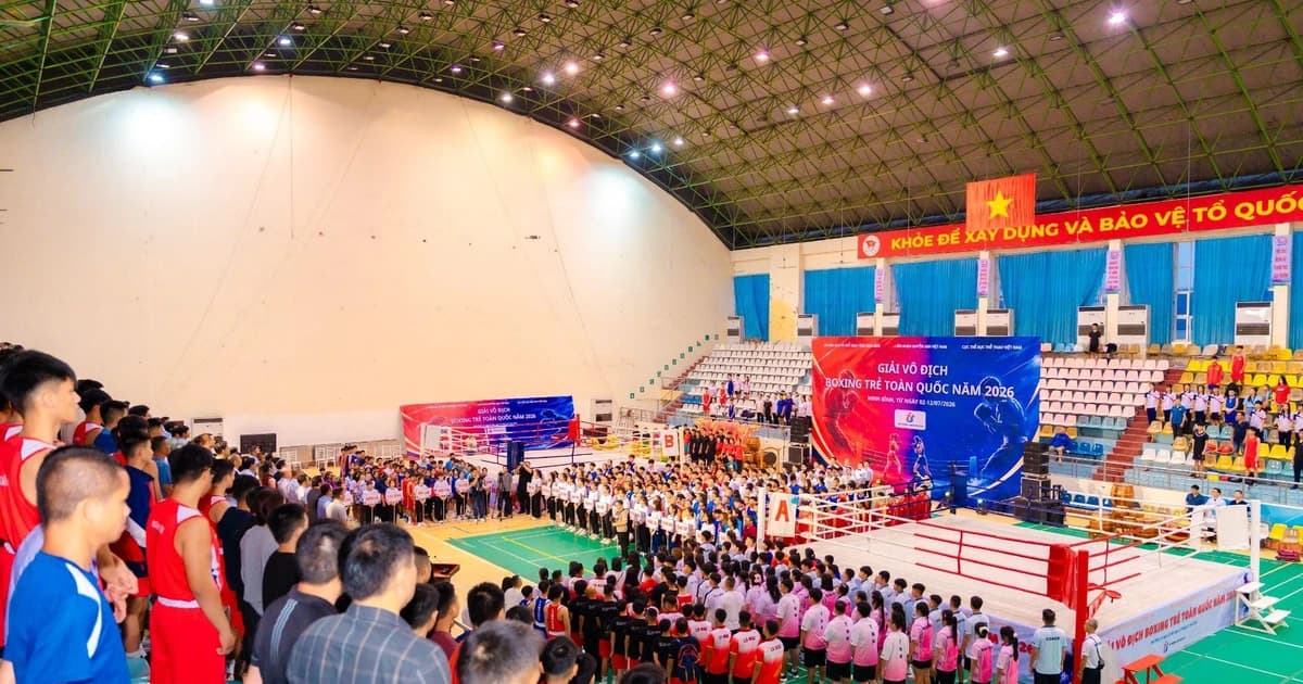 Giải Vô địch Boxing Trẻ toàn quốc 2026 kết nối giá trị giáo dục