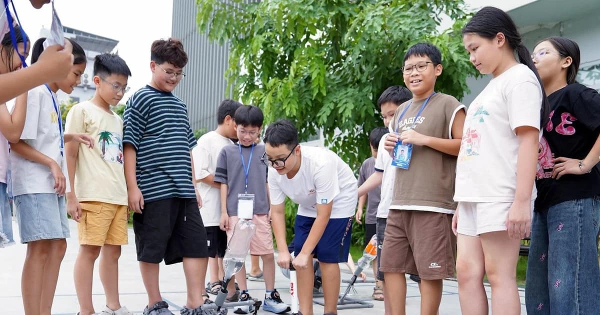Fschool TechX Summer Camp 2026: Hành trình trải nghiệm khơi mở tư duy và bản lĩnh cho học sinh