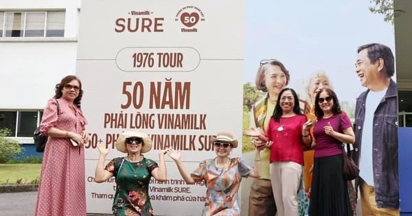 50 năm tin yêu Vinamilk, tuổi 50+ chọn Vinamilk Sure để sống khỏe mỗi ngày