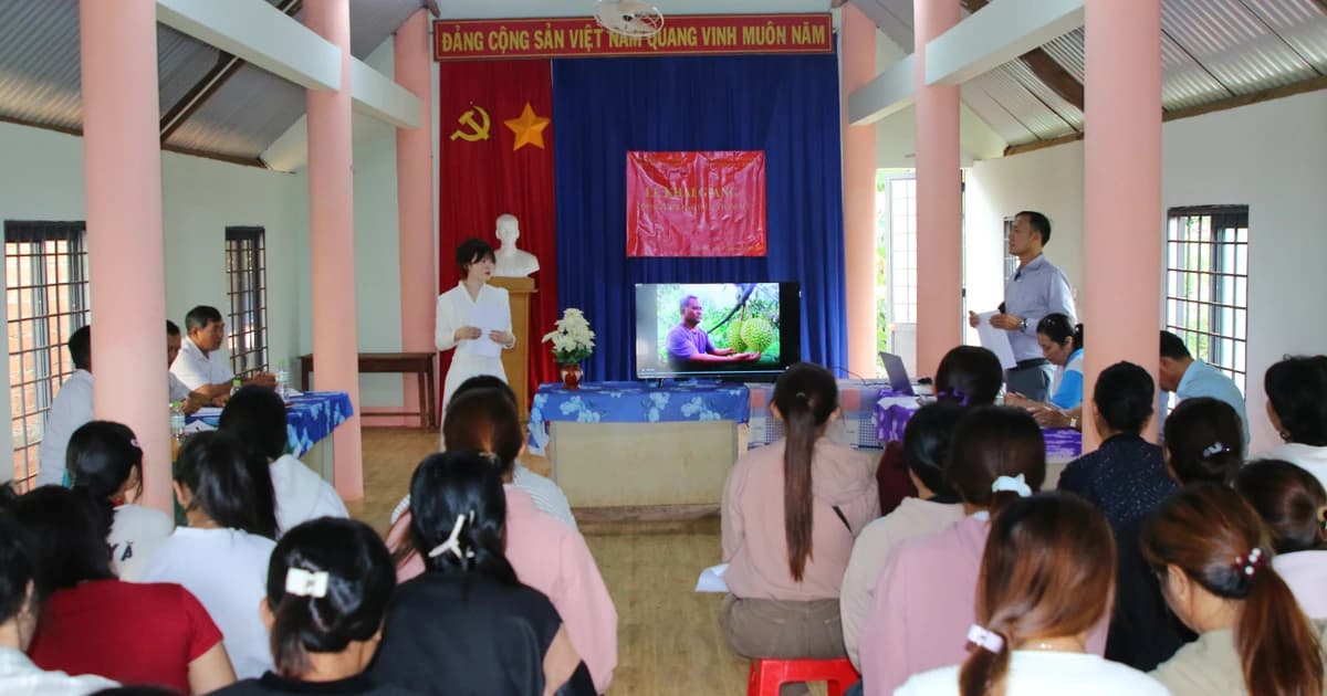 Tạo cơ hội lập nghiệp từ lớp đào tạo nghề ở Ea Kly