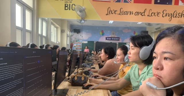 Hà Nội khảo sát, bồi dưỡng năng lực tiếng Anh giáo viên phổ thông
