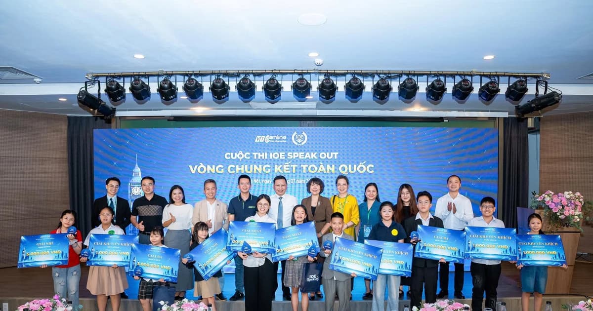 IOE Speak Out 2026: Góp phần đưa tiếng Anh trở thành ngôn ngữ thứ hai