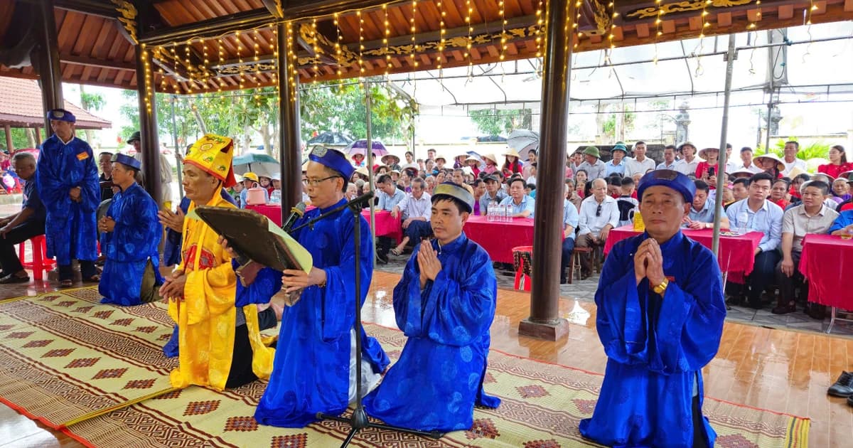 Lễ Kỳ Phúc Lục Ngoạt: Sợi dây cố kết tình người, tình quê người dân Hương Nao