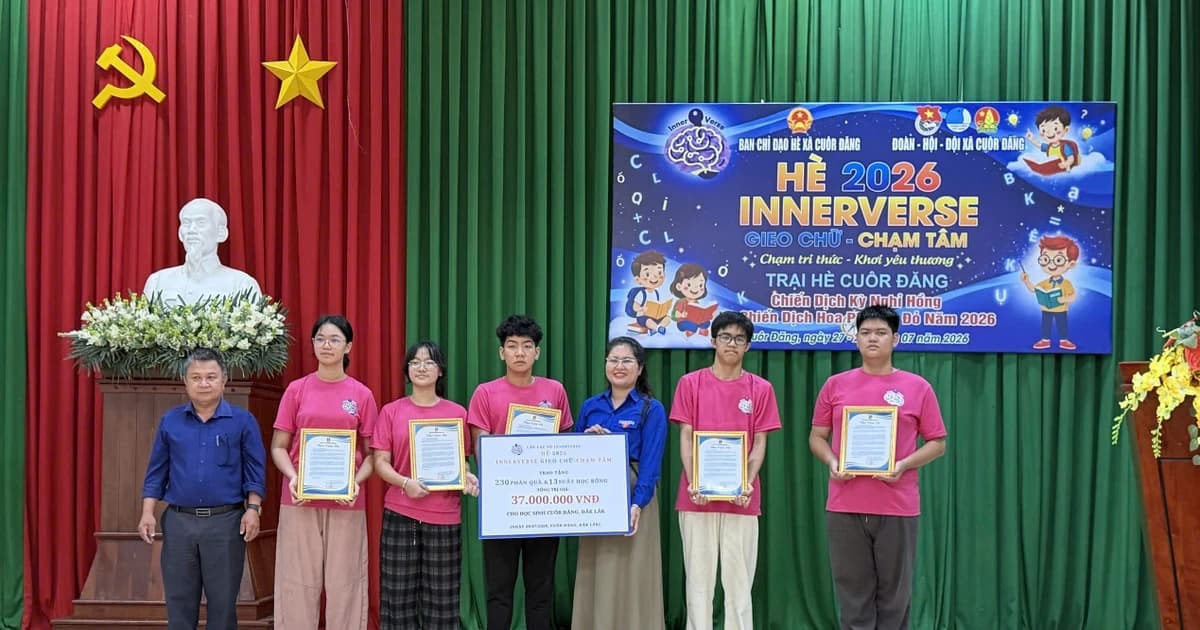 Học sinh TPHCM gieo kỹ năng, trao yêu thương nơi vùng khó