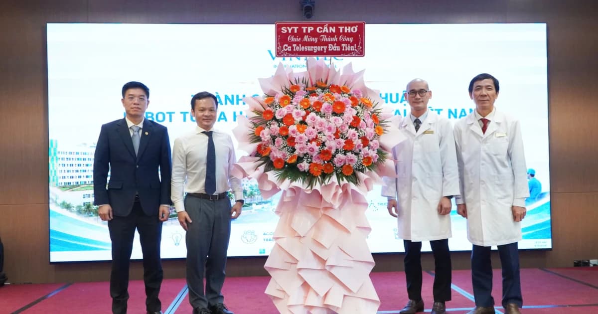 Robot phẫu thuật thành công cho bệnh nhân cách hơn 1.700km