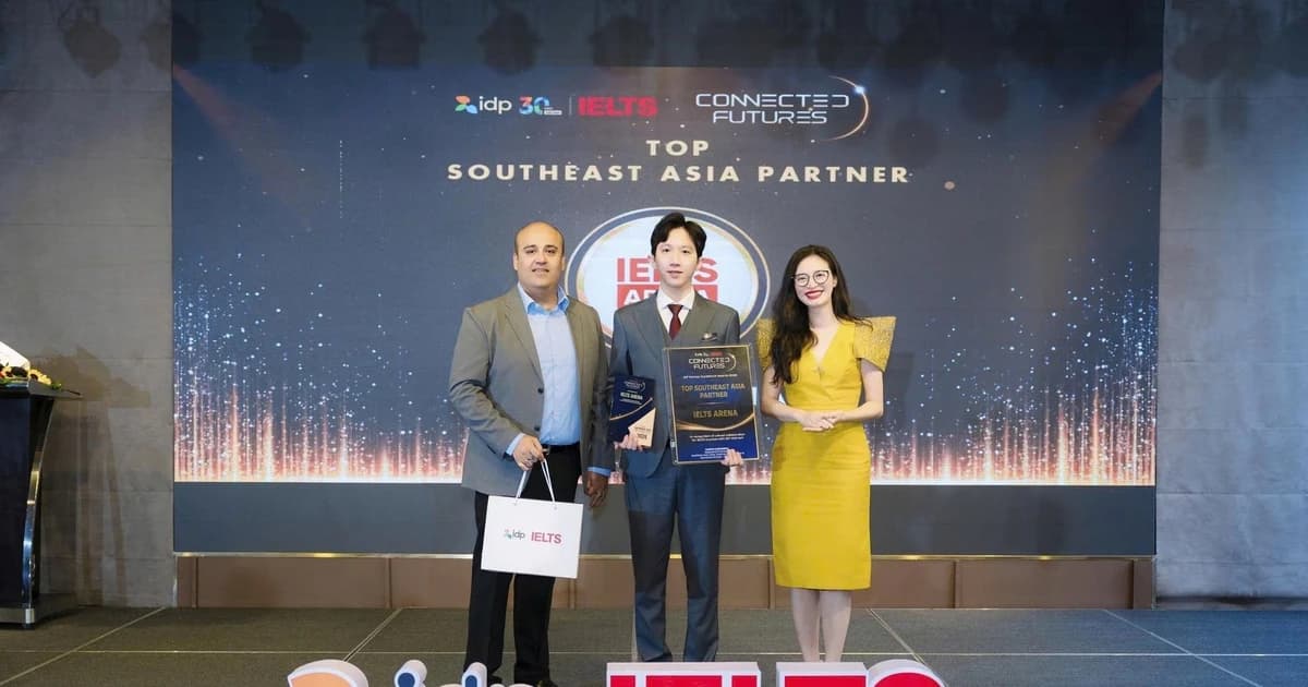 IELTS Arena nhận 4 giải thưởng danh giá tại IDP Partner Excellence Awards 2026