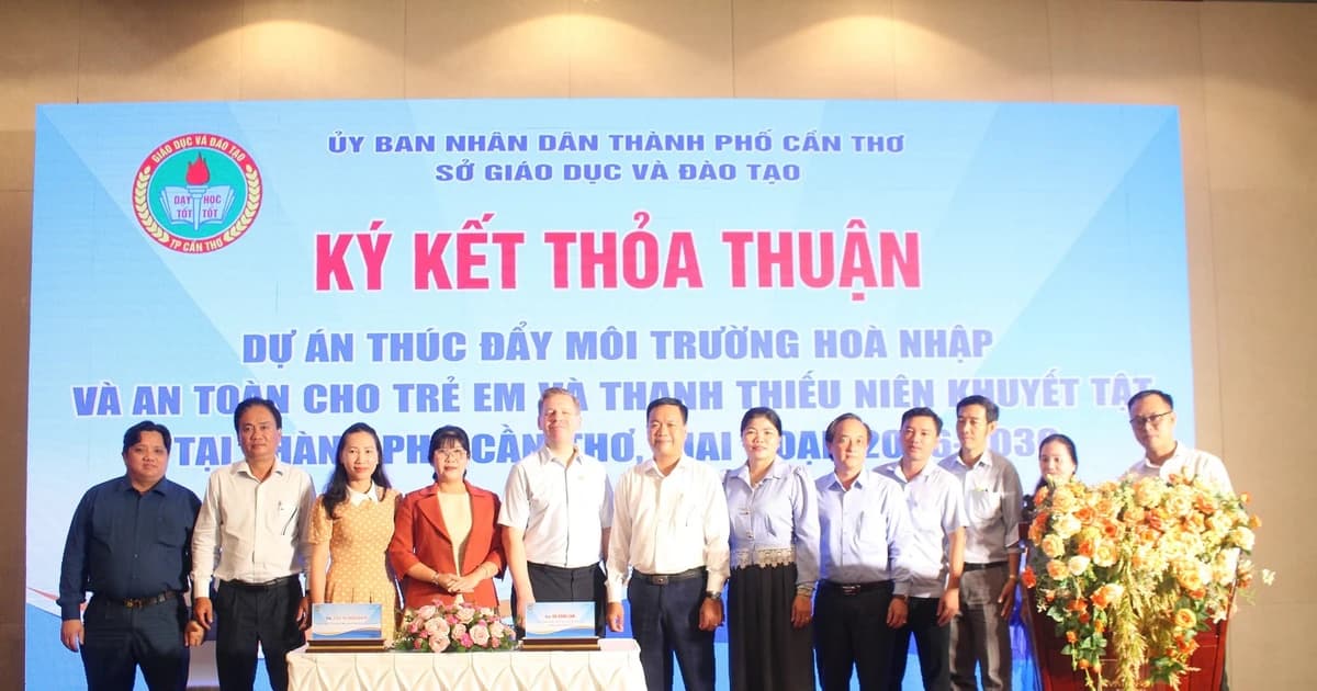 Tạo môi trường hòa nhập cho trẻ em, thanh thiếu niên khuyết tật tại TP Cần Thơ