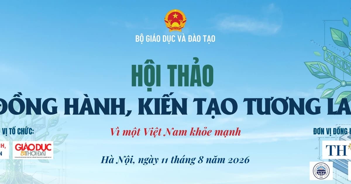 'Đồng hành - Kiến tạo tương lai': Chung tay triển khai Chương trình Sức khỏe học đường