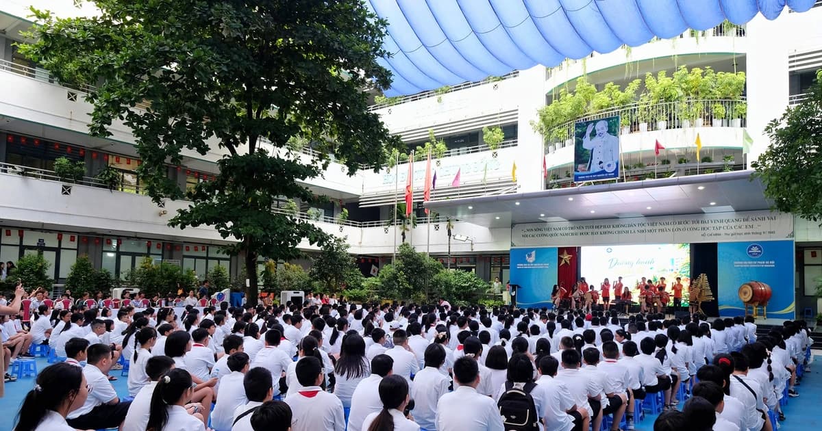 Chào học sinh lớp 6: Hành trình hơn mười năm gieo những bước chân đầu tiên