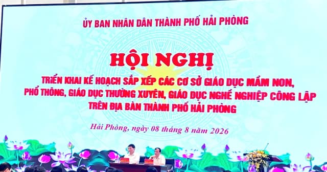 Hải Phòng giảm 544 đầu mối sau sắp xếp trường học các cấp