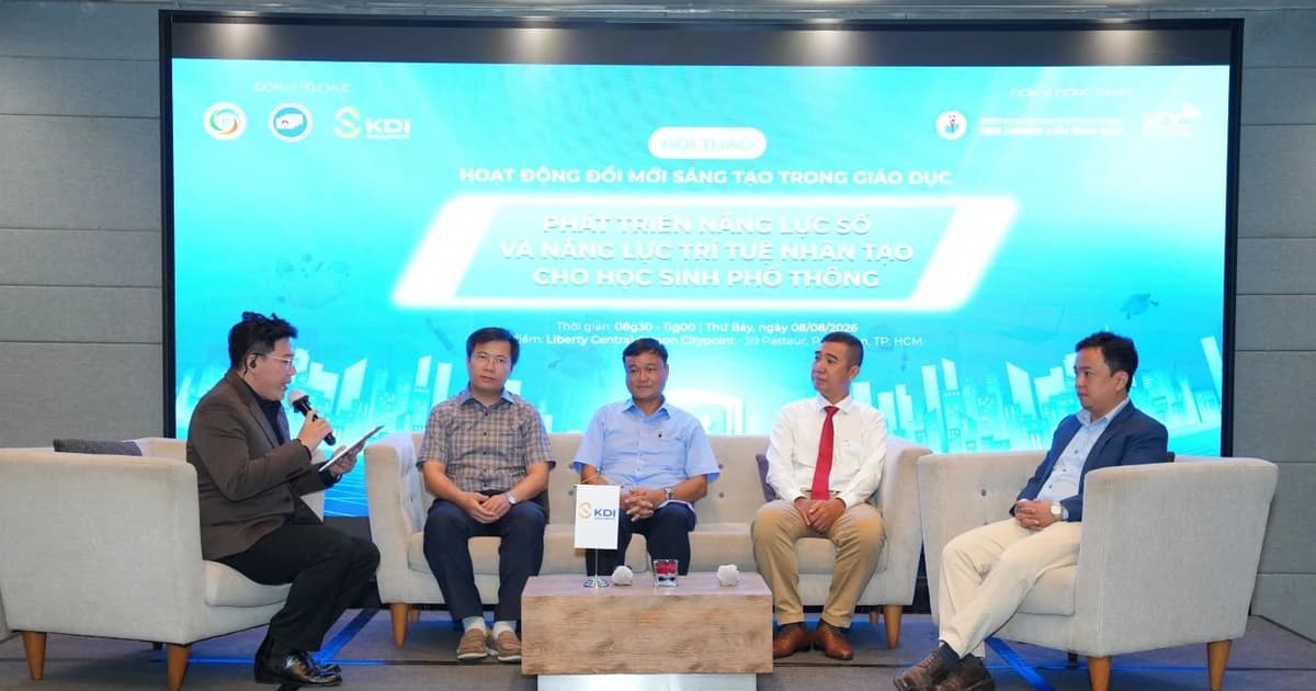TPHCM thúc đẩy phát triển năng lực số, năng lực AI cho học sinh phổ thông