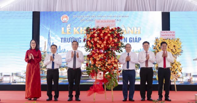 Khánh thành ngôi trường mang tên Đại tướng Võ Nguyên Giáp