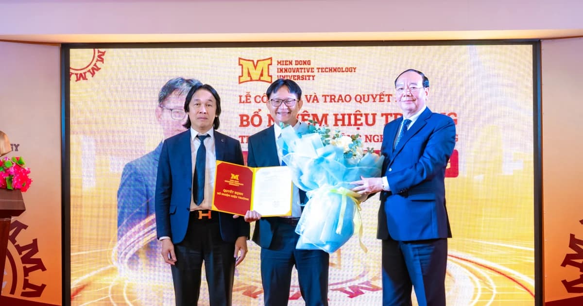 GS.TS Nguyễn Quốc Hưng làm Hiệu trưởng Trường Đại học Công nghệ Miền Đông
