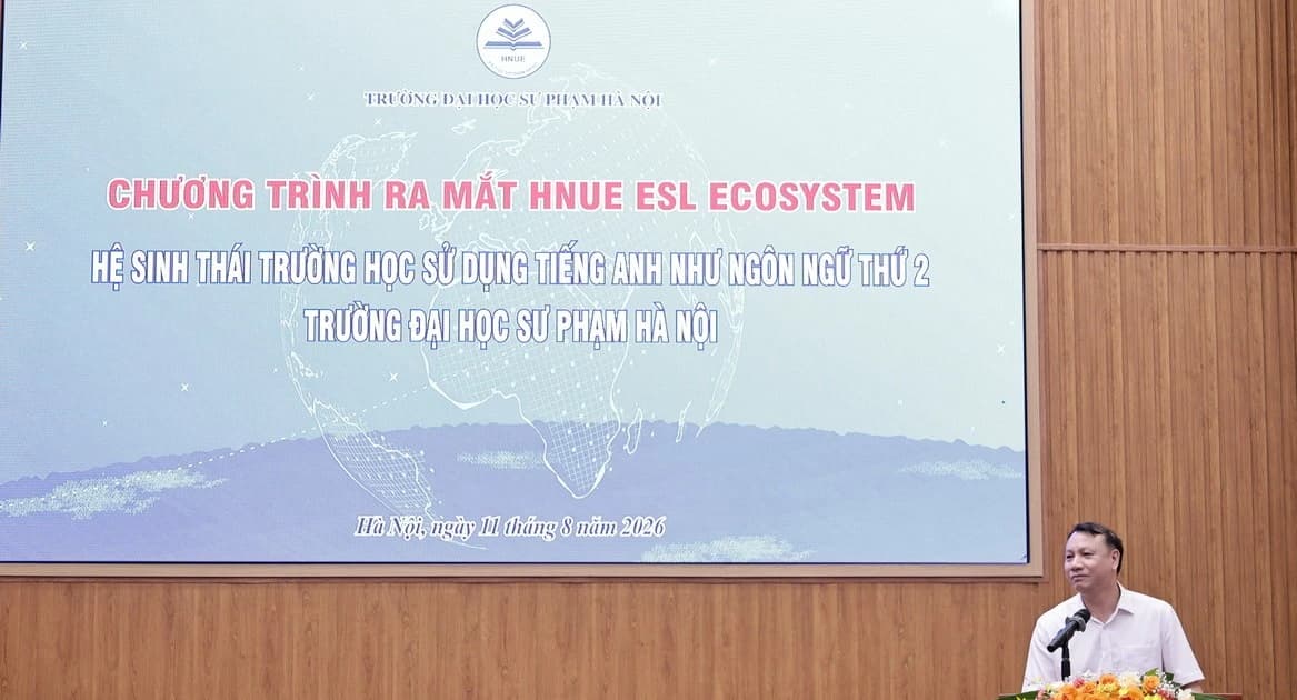 Ra mắt Hệ sinh thái trường học sử dụng Tiếng Anh như ngôn ngữ thứ hai