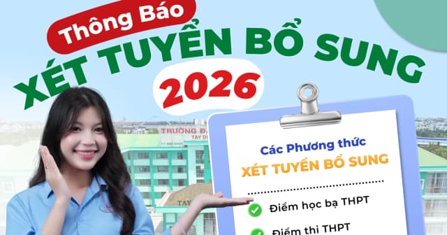 Trường Đại học Tây Đô tuyển sinh bổ sung 29 ngành, mở thêm cơ hội cho thí sinh