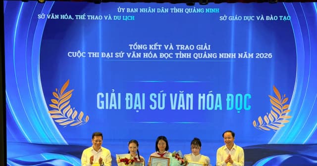 Quảng Ninh tổng kết, trao giải cuộc thi Đại sứ Văn hóa đọc năm 2026