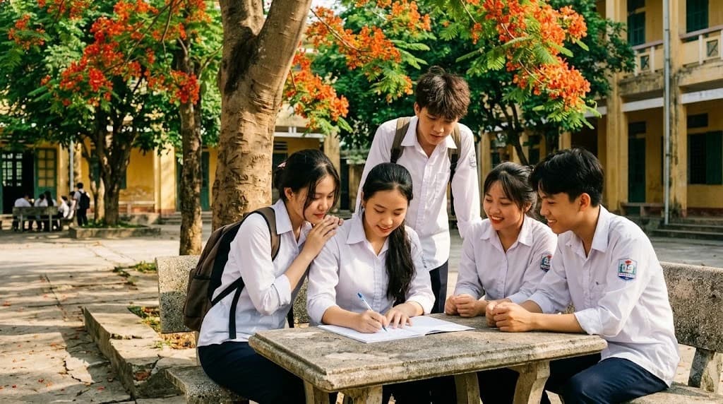 Đề thi lại Ngữ văn tính thực tiễn cao, mức độ yêu cầu tương đương đề lần 1