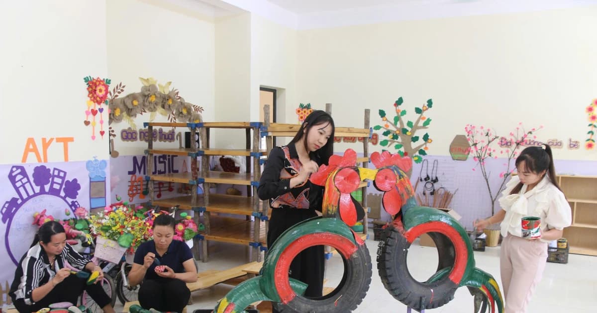 Nâng cao chất lượng chăm sóc, giáo dục trẻ ở vùng khó Nậm Ban